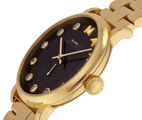 Buy Shop Marc Jacobs Baker Dexter Black Dial Gold Steel Strap Watch for Women - MBM3421 USA Online
