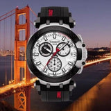Buy Shop Tissot T Race Chronograph White Dial Black Silicone Strap Watch For Men - T115.417.27.011.00 USA Online