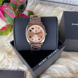 Buy Shop Marc Jacobs Mandy Rose Gold Dial Rose Gold Steel Strap Watch for Women - MJ3550 USA Online