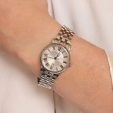 Buy Shop Tissot Carson Premium Lady Silver Dial Silver Steel Strap Watch For Women - T122.210.11.033.00 USA Online