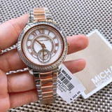 Buy Shop Michael Kors Madelyn Silver Dial Two Tone Steel Strap Watch for Women - MK6288 USA Online