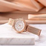 Buy Shop Guess Whisper Silver Dial Rose Gold Mesh Bracelet Watch for Women - W1084L3 USA Online