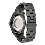 Buy Shop Marc Jacobs Henry Skeleton Black Dial Black Steel Strap Watch for Women - MBM3254 USA Online