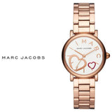 Buy Shop Marc Jacobs Classic White Dial Rose Gold Steel Strap Watch for Women - MJ3592 USA Online