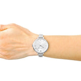 Buy Shop Marc Jacobs Sally Silver Dial Silver Steel Strap Watch for Women - MBM3362 USA Online