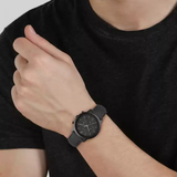 Buy Shop Fossil Neutra Chronograph Black Dial Black Leather Strap Watch for Men - FS5503 USA Online