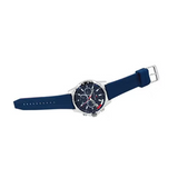 Buy Shop Tommy Hilfiger Mason Blue Dial Blue Rubber Strap Watch for Men - 1791791 USA Online