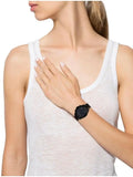 Buy Shop Michael Kors Bradshaw Chronograph Black Dial Black Steel Strap Watch For Women - MK6058 USA Online