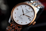 Buy Shop Tissot T Classic Le Locle Powermatic 80 Silver Dial Two Tone Steel Strap Watch For Men - T006.407.22.036.00 USA Online