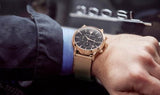 Buy Shop Maserati Epoca Black Dial Gold Mesh Bracelet Watch For Men - R8873618005 USA Online