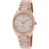 Buy Shop Michael Kors Bryn Rose Gold Dial Two Tone Steel Strap Watch for Women - MK6135 USA Online
