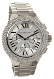 Buy Shop Michael Kors Camille Silver Dial Silver Steel Strap Watch for Women - MK5634 USA Online