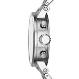 Buy Shop Fossil Boyfriend Chronograph Brown Dial Silver Steel Strap Watch for Women - ES3747 USA Online