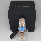 Buy Shop Marc Jacobs Henry Dinky Blue Dial Rose Gold Steel Strap Watch for Women - MBM3204 USA Online