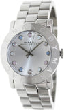 Buy Shop Marc Jacobs Amy Dexter Silver Dial Silver Steel Strap Watch for Women - MBM3214 USA Online