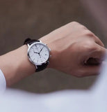 Buy Shop Tissot Carson Premium Chronograph White Dial Brown Leather Strap Watch For Men - T122.417.16.011.00 USA Online