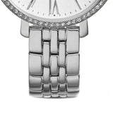 Buy Shop Fossil Jacqueline White Dial Silver Steel Strap Watch for Women - ES3631 USA Online