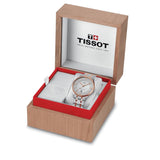 Buy Shop Tissot Chemin Des Tourelles Powermatic 80 Lady Silver Dial Two Tone Steel Strap Watch For Women - T099.207.22.118.02 USA Online