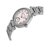 Buy Shop Michael Kors Skylar Quartz White Dial Silver Steel Strap Watch For Women - MK5970 USA Online