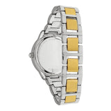 Buy Shop Fossil Jesse Crystals White Dial Two Tone Steel Strap Watch for Women - ES2409 USA Online