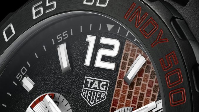 Buy Shop Tag Heuer Formula 1 Indy 500 Limited Edition Chronograph Black Dial Black Rubber Strap Watch for Men - CAZ101AD.FT8024 USA Online