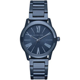 Buy Shop Michael Kors Hartman Quartz Blue Dial Blue Steel Strap Watch For Women - MK3509 USA Online
