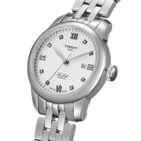 Buy Shop Tissot Le Locle Automatic Lady Silver Dial Silver Steel Strap Watch For Women - T006.207.11.036.00 USA Online