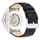 Buy Shop Fossil Townsman Skeleton Black Dial Black Leather Strap Watch for Men - ME3153 USA Online