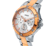 Buy Shop Guess Mist Quartz Silver Dial Two Tone Steel Strap Watch For Women - W0443L4 USA Online