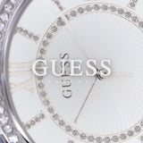 Buy Shop Guess Montage Quartz Silver Dial Silver Steel Strap Watch For Women - GW0588L2 USA Online