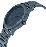 Buy Shop Michael Kors Hartman Quartz Blue Dial Blue Steel Strap Watch For Women - MK3509 USA Online