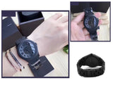 Buy Shop Marc Jacobs Pelly Black Dial Black Silicon Strap Watch for Women - MBM2511 USA Online