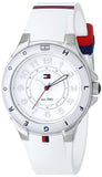 Buy Shop Tommy Hilfiger White Dial White Rubber Strap Watch for Women - 1781271 USA Online