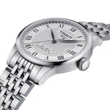 Buy Shop Tissot Le Locle Powermatic 80 Silver Dal Silver Steel Strap Watch For Men - T006.407.11.033.00 USA Online
