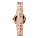 Buy Shop Emporio Armani Gianni T Bar Quartz Rose Gold Dial Rose Gold Steel Strap Watch For Women - AR11342 USA Online