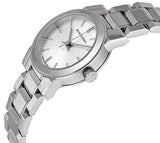 Buy Shop Burberry The City Silver Dial Silver Steel Strap Watch for Women - BU9200 USA Online