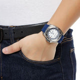 Buy Shop Tommy Hilfiger Windsurf White Dial Blue Rubber Strap Watch for Men - 1791113 USA Online