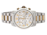 Hugo Boss Areoliner Chronograph White Dial Two Tone Steel Strap Watch for Men - 1513236