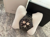 Buy Shop Gucci G-Timeless Chronograph Black Dial Black Steel Strap Watch For Men - YA126268 USA Online