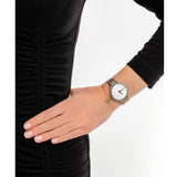 Buy Shop Michael Kors Pyper Quartz Silver Dial Two Tone Steel Strap Watch For Women - MK1041 USA Online