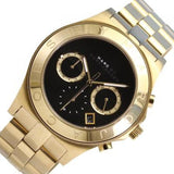 Buy Shop Marc Jacobs Blade Chronograph Black Dial Gold Steel Strap Watch for Women - MBM3309 USA Online
