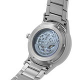 Buy Shop Emporio Armani Renato Automatic Blue Dial Silver Steel Strap Watch For Men - AR60037 USA Online