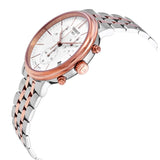 Buy Shop Tissot Carson Premium Chronograph White Dial Two Tone Steel Strap Watch For Men - T122.417.22.011.00 USA Online