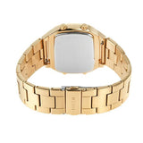 Buy Shop Fossil Retro Digital Gold Dial Gold Steel Strap Watch for Men - FS5843 USA Online
