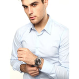 Buy Shop Tommy Hilfiger Harrison Quartz Grey Dial Silver Mesh Bracelet Watch for Men - 1790877 USA Online