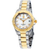 Buy Shop Tag Heuer Aquaracer White Mother of Pearl Dial Watch for Women - WBD1322.BB0320 USA Online