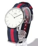 Buy Shop Daniel Wellington Classic Oxford White Dial Two Tone NATO Strap Watch For Women - DW00100046 USA Online
