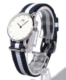 Buy Shop Daniel Wellington Classy Glasgow White Dial Two Tone NATO Strap Watch For Women - DW00100074 USA Online