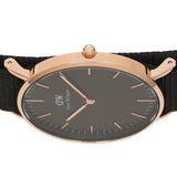 Buy Shop Daniel Wellington Classic Cornwall Black Dial Black NATO Strap Watch For Women - DW00100150 USA Online