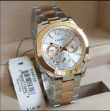 Buy Shop Fossil Perfect Boyfriend Mother of Pearl Dial Two Tone Steel Strap Watch for Women - ES4135 USA Online